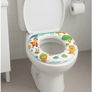 Trendpazarım Yumuşak Çocuk Klozet Adaptörü – Kaymaz, Renkli Desenli, Tuvalet Eğitici Koltuk