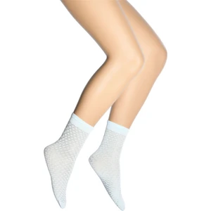 Petek Desenli Mikro Soket Kadın Çorap