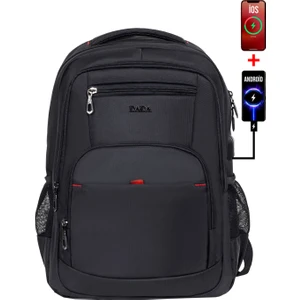 Laptop Sırt Çantası 14-15,6 Inç Darbe Emici Koruma Su Geçirmez Kumaş Dada 03