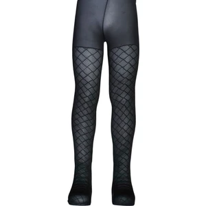 Burcu Desenli Mikro Çocuk Külotlu Çorap