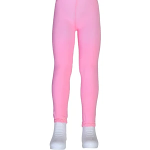 Bileği Dantelli Cotton Çocuk Tayt