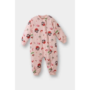 Kız Bebek 1,6 Tog Elyaf Desenli Tulum F3565A525WN