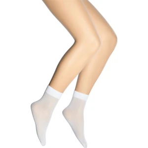 40 Denye Soket Kadın Çorap Beyaz / 10