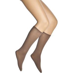 Kalın Opak Dizaltı Kadın Çorap