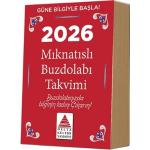 Delta Kültür Yayınevi 2026 Mıknatıslı Buzdolabı Takvimi