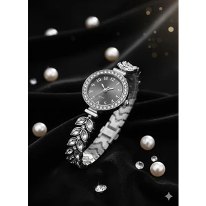 Gümüş Taşlı Kasa Minimal Kol Saati