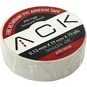 10 Adet Beyaz Pvc Elektrik Izole Bant AY90-00100