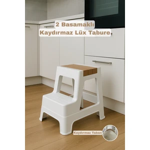 Funny Life 2 Basamaklı Lux Tabure - Çok Amaçlı Basamaklı Tabure Merdiven