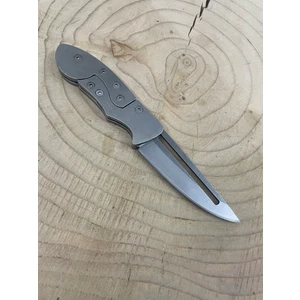 Metal Kabze Özel Hayalet Çakı Erkekler Için Kişiselleştirilebilir Hediye Bıçak Koleksiyonerler Için