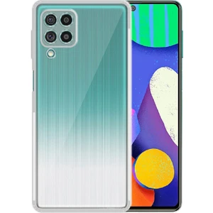 Caseart Samsung Galaxy A12 ile Uyumlu Kapak Kamera Korumalı Şarj Yeri Tıpalı Şeffaf Silikon Kılıf