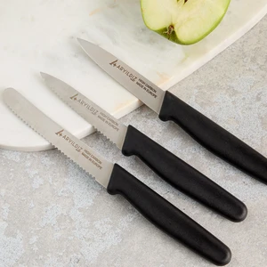 Solo 3 Parça Bıçak Seti Siyah
