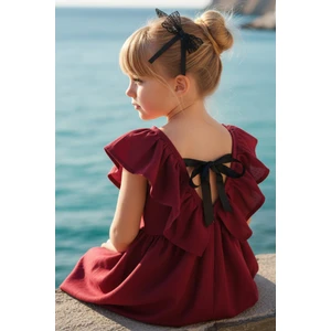 Parla Kids ÇOCUK CHERRY ELBİSE / BORDO