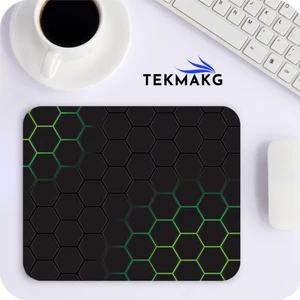 Petek Desenli Mouse Pad 25X30 cm Kaymaz Taban Oyuncu Mousepad Ofis Bilgisayar Laptop Masaüstü Pedi