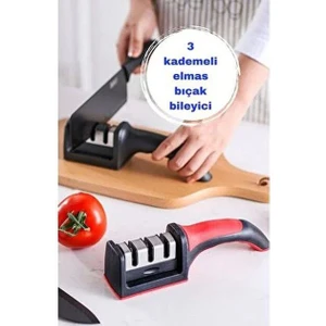 3 Aşamalı Profesyonel Bıçak Bileyici