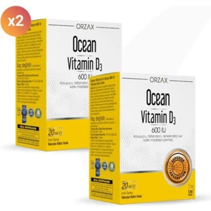 2'li Ocean Vitamin D3 600 Iu Spray 20ML