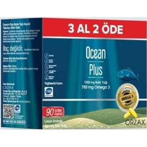 Plus Omega 1200 Mg 90 Kapsül - 3 Al 2 Öde