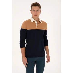 U.s. Polo Assn. Erkek Camel Sweatshirt 50316428-VR015