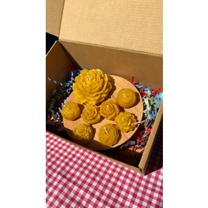 Şifa Pınarı Balmumu Çiçek Seti Mum