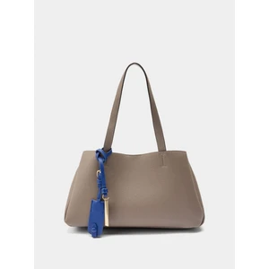 Charm'lı Düz Tote Çanta