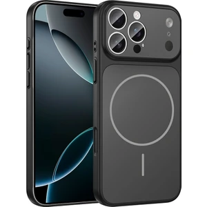 M.TK Moveteck iPhone 14 Pro Için Kılıf (17 Pro Görünümlü) Magsafe Şarj Özellikli Kamera Korumalı Pc Çevirici Formen Kapak