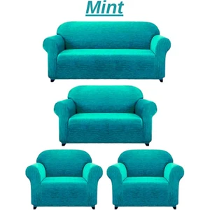 Arife Home 3+2+1+1dokuma Jakar Koltuk Örtüsü. Lastikli, Esnek, Yıkanabilir Koltuk, Kanepe, Çekyat Örtüsü/kılıfı