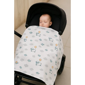 %100 Pamuk Müslin Örtü & Battaniye Oeko-Tex Sertifikalı