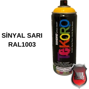 Akrilik Sprey Boya Tekoro 400 ml – Metal, Plastik, Ahşap Cam ve Oto Yüzeylere Uygun Renkler