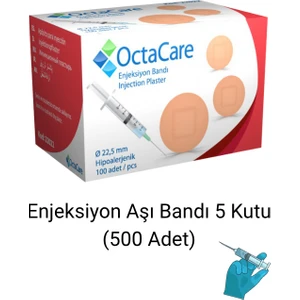 Enjeksiyon Aşı Bandı 5 Kutu (500 Adet)