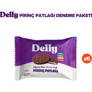 Şekersiz / Çikolata Kaplı / Pirinç Patlağı 6 Adet x 37 G