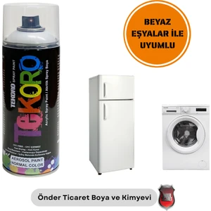 Akrilik Sprey Boya Tekoro 400 ml – Metal, Plastik, Ahşap Cam ve Oto Yüzeylere Uygun Renkler