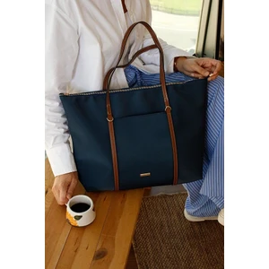 Çift Saplı Paraşüt Kumaş Geniş Günlük Omuz Çantası