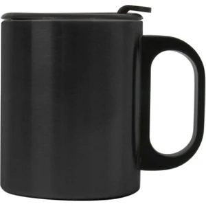 Siyah Paslanmaz Çelik Termos Kupa 300 ml