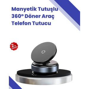 Araç Içi Telefon Tutucu Güçlü Manyetik Vakumlu Model