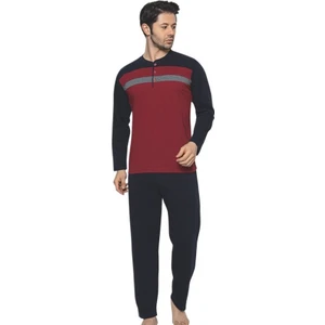 Fortezza Kışlık Interlok Kumaş Erkek Pijama Takımı M/2xl