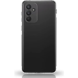 Caseart Samsung Galaxy M13 ile Uyumlu Kapak Kamera Korumalı Şarj Yeri Tıpalı Şeffaf Silikon Kılıf