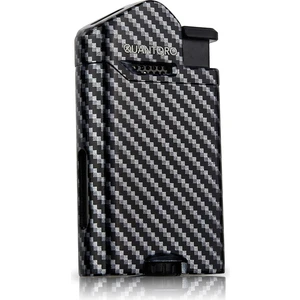 Metal Perde Jet Çakmak Black Carbon