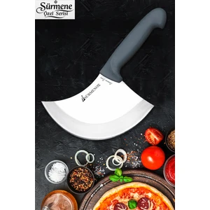 Sürmene Gri Serisi Mutfak Bıçak Hilal Börek Bıçağı Pizza Pide Bıçağı Günlük Kullanım HDS-101