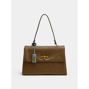 Kapaklı ve Çapraz Askılı Çanta