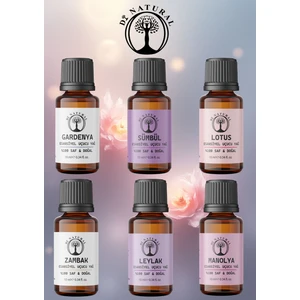 Di Natural Beyaz Set 6*10 ml Esansiyel Uçucu Koku Yağı Aromaterapi Yağı Buhurdanlık Yağı Difüzör Esansı Ortam Oda Kokusu