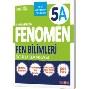 Fenomen Yayıncılık 5.sınıf Fen Bilimleri A Soru Bankası (Güncel)