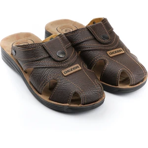 Yazlık Erkek Çıtçıtlı Ayarlanabilir  Terlik-Sandalet