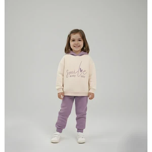 Kız Çocuk Kapüşonlu Takım