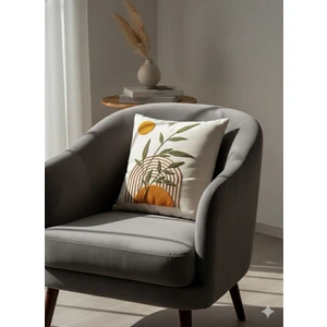 Fugo Concept Dekoratif Kırlent Kılıfı 43×43 cm Punch Işlemeli –