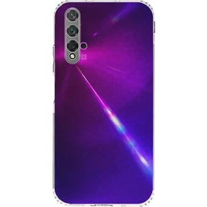 Caseart Huawei Nove 5t ile Uyumlu Kapak Kamera Korumalı Şarj Yeri Tıpalı Şeffaf Silikon Kılıf