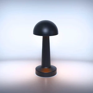 Lizbon Şarjlı Masa Lambası (Siyah)