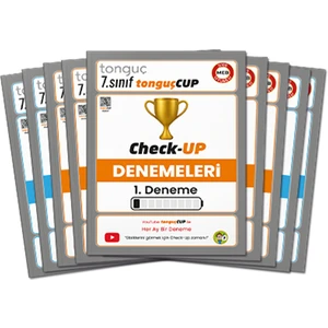 Tonguç Yayınları 7. Sınıf Tonguçcup Check-Up Denemeleri