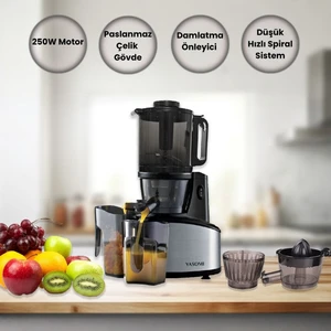 SD-60SA 250W Damlatma Önleyici Katı Meyve Sebze Sıkacağı