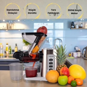 Slow Juicer JS3108 Katı Sebze ve Meyve Sıkacağı