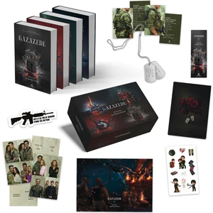 Pukka Yayınları Kutulu Kazazede 1-2-3-4 Set Asker Künye Hediyeli--Şevval Demirdöğer