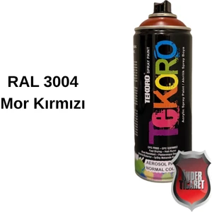 Akrilik Sprey Boya Tekoro 400 ml – Metal, Plastik, Ahşap Cam ve Oto Yüzeylere Uygun Renkler